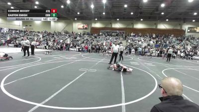 73 lbs Round Of 16 - Connor Moody, Athlos Wrestling vs Easton Emigh, Corning Sharks