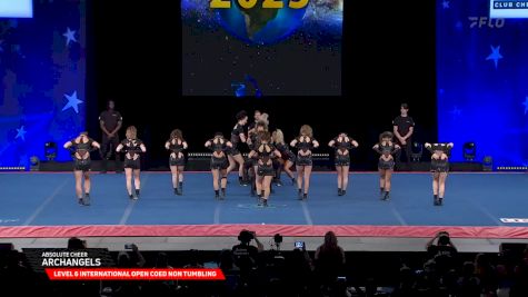 Absolute Cheer - Archangels [2025 L6 International Open Coed Non Tumbling Semis] 2025 The Cheerleading Worlds