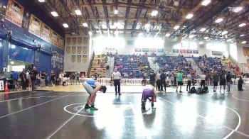 215 White Semifinal - Tanner Chapman, Fletcher Senior vs Noel Dominguez, Braddock