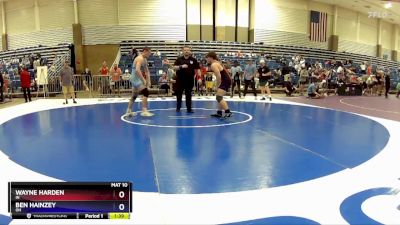 150 lbs Champ. Round 1 - Wayne Harden, IN vs Ben Hainzey, OH