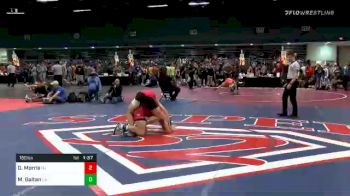 160 lbs Quarterfinal - Dakota Morris, NJ vs M.J. Gaitan, CA