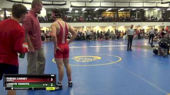 149 lbs Champ. Round 1 - Landyn VanWyk, Adrian vs Phenix Carney, Wabash