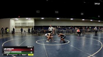 113 lbs Round 2 - Thomas Underwood, Cape Fear vs Jay English, Hickory Ridge