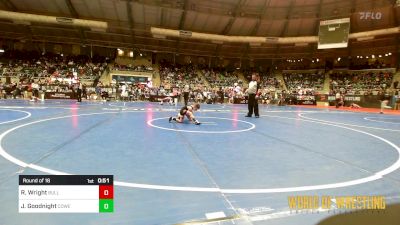 52 lbs Round Of 16 - Ronix Wright, BullTrained vs Jack Goodnight, Coweta Tiger Wrestling