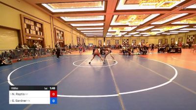 119 lbs Semifinal - Nicholas Raptis, Ny vs Gionno Gardner, Pa