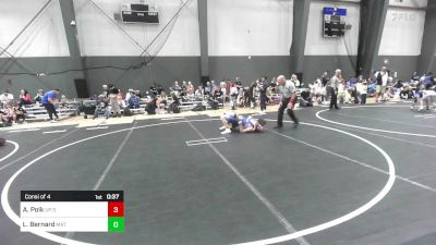 109 lbs Consi Of 4 - Alexander Polk, UP Outlaws vs Lincoln Bernard, Mat Rats Rebooted