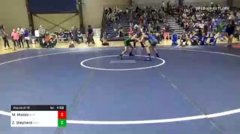 90 lbs Prelims - Michael Madda, South Forsyth War Wrestling vs Zion Stephens, North Hall Jr. Trojans