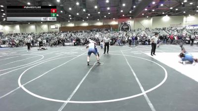 150 lbs Quarterfinal - Darren Brooks, Nevada Elite vs Wyatt Madalena, Battle Mountain WC