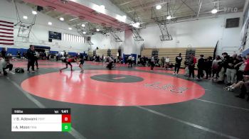 116 lbs Round Of 16 - Barry Adewami, Port Richmond-PSAL vs Augie Moon, Trinity School (NYC)