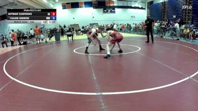 126 lbs Cons. Round 4 - Jaymar Custodio, Grapplers Garage vs Caleb Gibson, New River WC