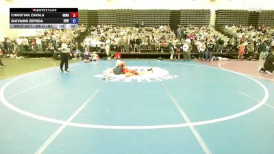 Consolation - Christian Zavala, Northern Delaware Wrestling Academy vs Giovanni Zepeda, Spring-Ford