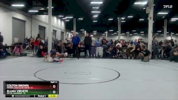 72 lbs Round 7 (10 Team) - Colton Brown, Finger Lakes Elite White vs Elijah Viruete, So Cal Hammers