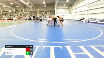 285 lbs Round Of 32 - Sebastian Lopez, Team Shutt Penguin vs Eli Criblez, Ragin Raisins Catawba