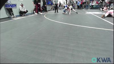 80 lbs Semifinal - Noah Yates, Newcastle Youth Wrestling vs Hunter Howell, Norman Grappling Club