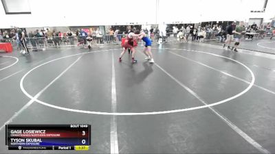 165 lbs Quarterfinal - Gage Losiewicz, Crasstrained/Northern Exposure vs Tyson Skubal, Northern Exposure