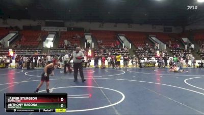 56 lbs Round 5 - Jasper Sturgeon, Unattached vs Anthony Ragona, Eugene Field