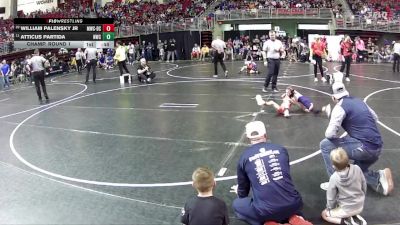 53 lbs Champ. Round 1 - Atticus Partida, Norris Wrestling Club vs William Palensky Jr, Monarch Wrestling Club - David City