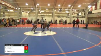 Consolation - Kam Miller, APP-Unattached vs Chris Cohens, Queens University Of Charlotte