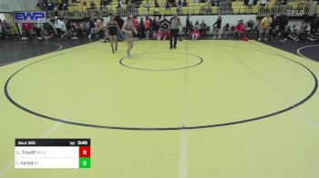 120 lbs Consolation - Launa Troutt, McLoud vs Laila Mirza, Sand Springs HS