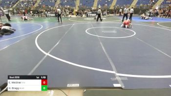 88 lbs Semifinal - Easton Weidner, 2tg vs Hudson Bragg, Bear Cave WC