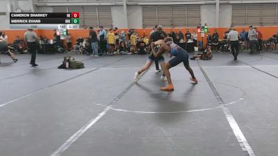 110 lbs Round 3 (4 Team) - Merrick Evans, Brecksville vs Cameron Sharkey, Rising Kingz