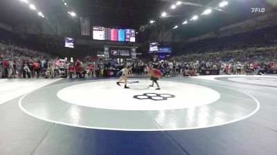 130 lbs Cons. Rd Of 32 - Madison Black, CA vs Mckayla Bonham, OR