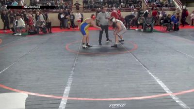 200_B lbs Consi Of 8 #1 - Bentley Warner, Juniata vs Blake Hall, Apollo Ridge