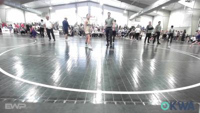 88-95 lbs Consolation - Zariyah Jones, Checotah Matcats vs Liliana Mendez, North Desoto Wrestling Academy