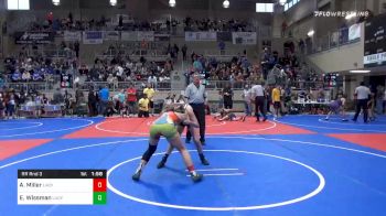 108 lbs Prelims - Alexis Miller, Lady Outlaws vs Emma Wissman, Lady Outlaws