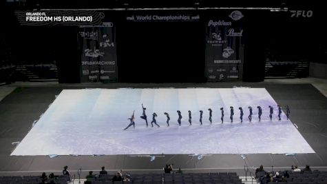 Freedom HS (Orlando) "Orlando FL" at 2025 WGI Guard World Championships