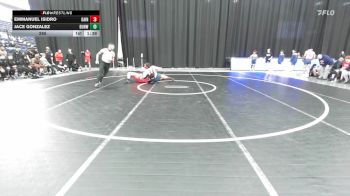 285 lbs Round 1 (16 Team) - Emmanuel Isidro, Gainesville vs Jace Gonzalez, Dunwoody