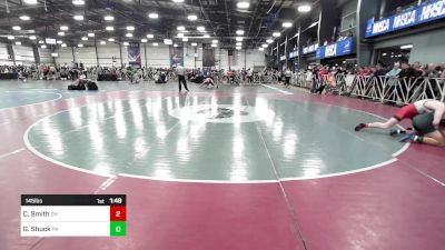 145 lbs Round Of 128 - Cooper Smith, OH vs Gradyn Shuck, PA