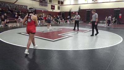 135 lbs Round 1 (4 Team) - Kennedi Bevans, Independence vs Ava Blau, Hampton-Dumont-CAL