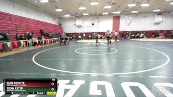 115 lbs Cons. Round 2 - Jack Bronte, Granada High School vs Titan Estep, Windsor High School