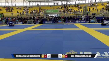 Jose Ronaldo Renner De Sa vs Michell Lucas Santos Fernandes 2025 Brasileiro Jiu-Jitsu IBJJF