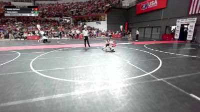 60 lbs Cons. Round 2 - Evers Zupanc, Crass Trained vs Titus Smith, Port Washington Piranhas