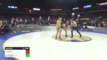 189 lbs 3rd Place - Alex Perez, La Costa Canyon vs Briana Alvarado, Highland