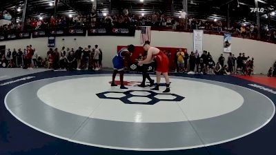 125 kg Champ. Round 2 - Lucas Stoddard, West Point Wrestling Club vs Enoch Shodeinde, Knights Wrestling Club