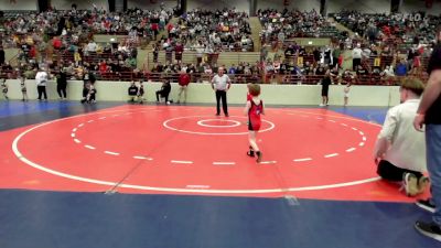 43 lbs Round Of 16 - Tanner Twaddle, Savannah Wrestling Center vs Michael Carew, Georgia