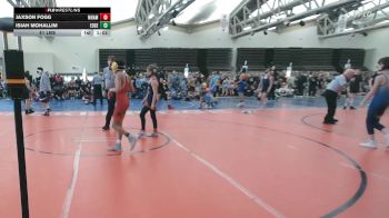 81 lbs Rr Rnd 1 - Jaxson Fogg, Maine Hammahs - MSC vs Isiah Mohallim, Edge Wrestling - MSC