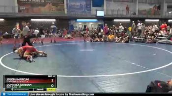 116 lbs Cons. Semis (16 Team) - Dominick Durham, NOLA Black vs Joseph Marcum, Stronghold - Black