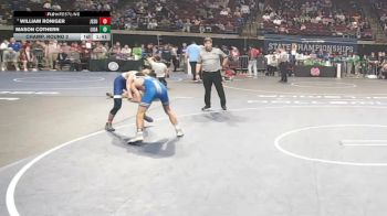 D 1 113 lbs Champ. Round 2 - William Roniger, Jesuit vs Mason Cothern, Live Oak