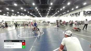 50 lbs Consolation - Reed Saltenberger, Patriot Mat Club vs Christisn Valdivia, Total Kaos WC