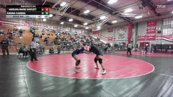 155 lbs Cons. Round 6 - Anjelika-Marie Shiflett, Los Osos vs Karina Camera, San Dimas