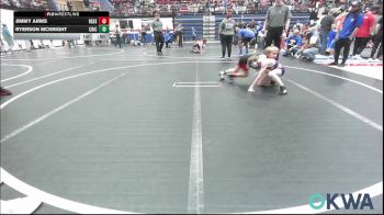 58 lbs Consolation - Jimmy Arms, Redskins Wrestling Club vs Ryerson McKnight, Chickasha Youth Wrestling