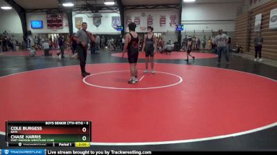 5 lbs Round 1 - Cole Burgess, QJHS vs Chase Harris, Fort Madison Wrestling Club