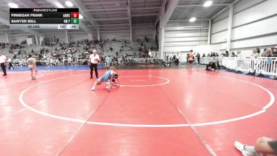 90 lbs Rr Rnd 1 - Finnegan Frank, All-American Wrestling Club Red vs Sawyer Bell, 4M Power