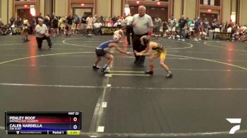 52 lbs Round 1 - Caleb Nardella, The Hunt vs Penley Roof, Mayfield Mat Academy