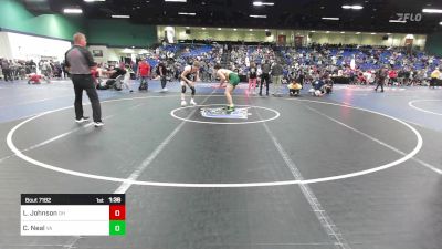 165 lbs Round Of 32 - Landen Johnson, OH vs Caleb Neal, VA