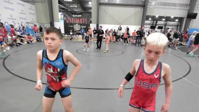 60 lbs Rr Rnd 3 - Jackson Beegle, The Hunt Wrestling Club vs Korbin Kiessling, Team Dynasty